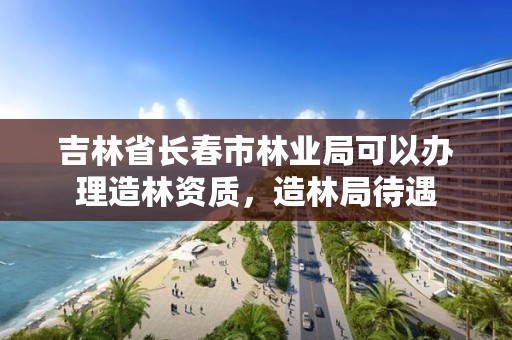 吉林省长春市林业局可以办理造林资质，造林局待遇