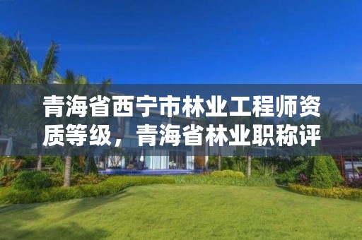 青海省西宁市林业工程师资质等级，青海省林业职称评审条件