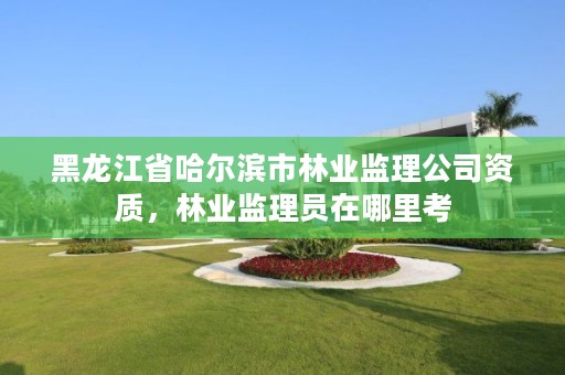 黑龙江省哈尔滨市林业监理公司资质，林业监理员在哪里考