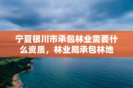 宁夏银川市承包林业需要什么资质，林业局承包林地