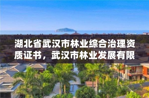 湖北省武汉市林业综合治理资质证书，武汉市林业发展有限责任公司