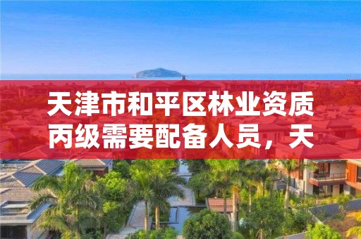 天津市和平区林业资质丙级需要配备人员，天津市和平区林业资质丙级需要配备人员多少