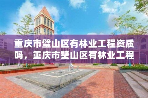 重庆市璧山区有林业工程资质吗，重庆市璧山区有林业工程资质吗现在