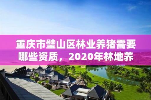 重庆市璧山区林业养猪需要哪些资质，2020年林地养猪场怎么收费