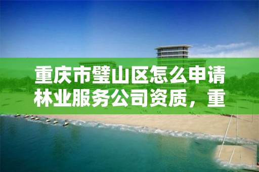 重庆市璧山区怎么申请林业服务公司资质，重庆市林业管理办法