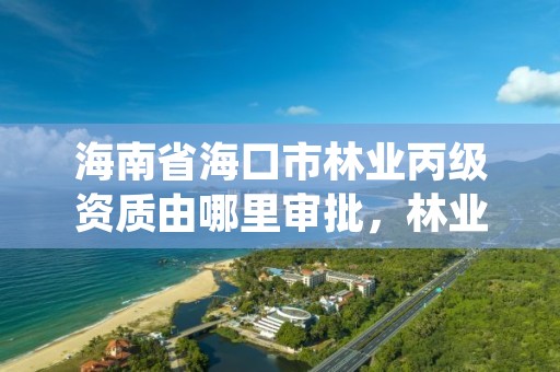 海南省海口市林业丙级资质由哪里审批，林业资质证书丙级