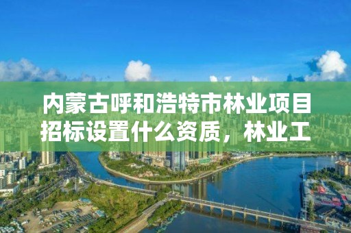 内蒙古呼和浩特市林业项目招标设置什么资质，林业工程招标条件设置