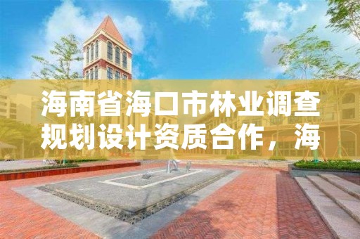 海南省海口市林业调查规划设计资质合作，海南林业局官网