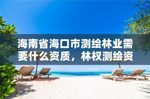 海南省海口市测绘林业需要什么资质，林权测绘资质