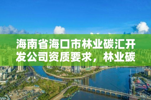 海南省海口市林业碳汇开发公司资质要求，林业碳汇咨询公司