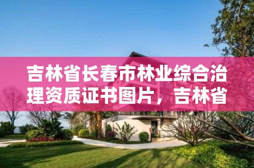 吉林省长春市林业综合治理资质证书图片，吉林省林业和草原局执法局