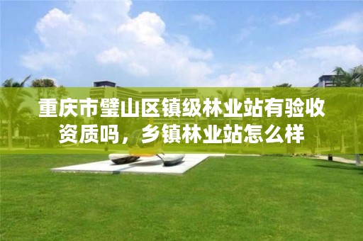 重庆市璧山区镇级林业站有验收资质吗，乡镇林业站怎么样