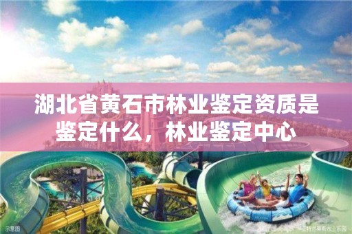 湖北省黄石市林业鉴定资质是鉴定什么，林业鉴定中心