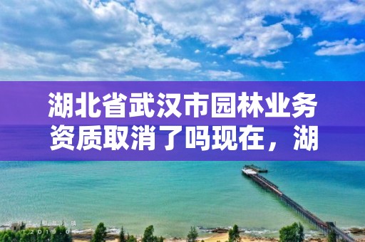 湖北省武汉市园林业务资质取消了吗现在，湖北省武汉市园林业务资质取消了吗现在还有吗