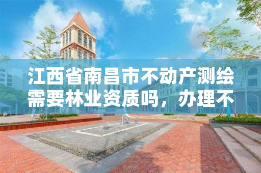 江西省南昌市不动产测绘需要林业资质吗，办理不动产测绘收费标准