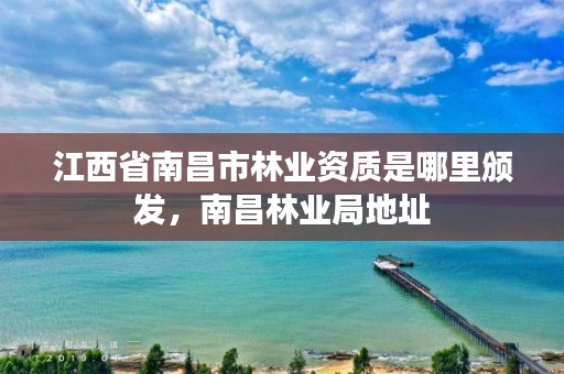 江西省南昌市林业资质是哪里颁发，南昌林业局地址