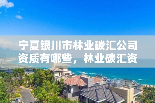 宁夏银川市林业碳汇公司资质有哪些，林业碳汇资源项目开发的公司