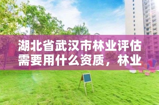 湖北省武汉市林业评估需要用什么资质，林业评估资质等级