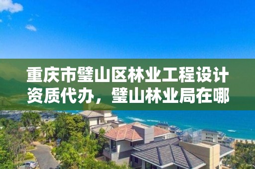 重庆市璧山区林业工程设计资质代办，璧山林业局在哪里