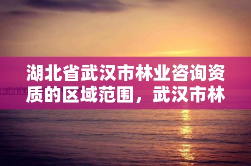 湖北省武汉市林业咨询资质的区域范围，武汉市林业发展有限责任公司