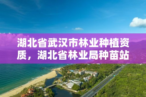 湖北省武汉市林业种植资质，湖北省林业局种苗站