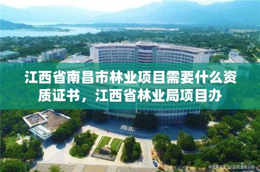 江西省南昌市林业项目需要什么资质证书，江西省林业局项目办