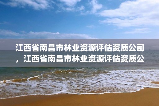 江西省南昌市林业资源评估资质公司，江西省南昌市林业资源评估资质公司有几家