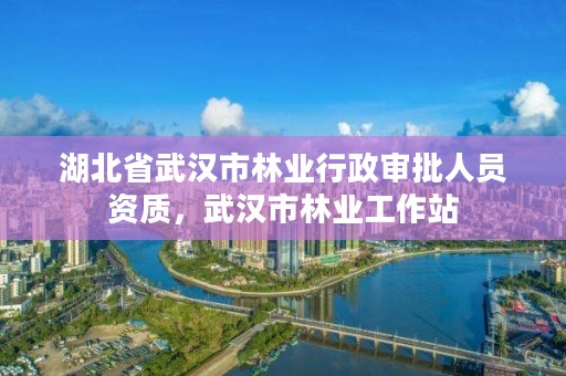 湖北省武汉市林业行政审批人员资质，武汉市林业工作站