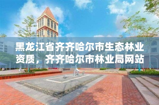 黑龙江省齐齐哈尔市生态林业资质，齐齐哈尔市林业局网站