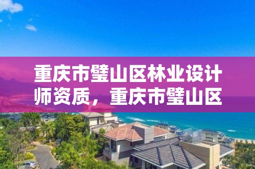 重庆市璧山区林业设计师资质，重庆市璧山区林业设计师资质查询电话