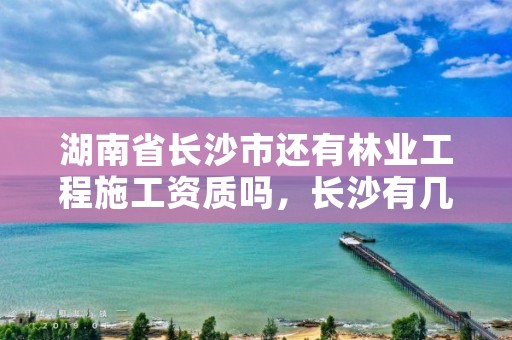 湖南省长沙市还有林业工程施工资质吗，长沙有几个林业学校