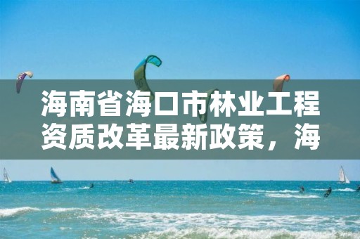 海南省海口市林业工程资质改革最新政策，海南省海口市林业工程资质改革最新政策解读