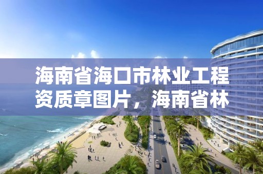 海南省海口市林业工程资质章图片，海南省林业厅电话号码