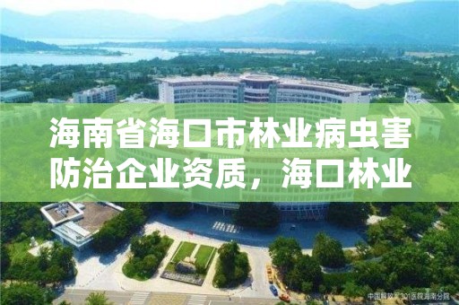 海南省海口市林业病虫害防治企业资质，海口林业总公司