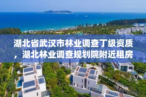 湖北省武汉市林业调查丁级资质，湖北林业调查规划院附近租房