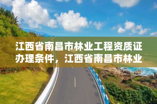 江西省南昌市林业工程资质证办理条件，江西省南昌市林业工程资质证办理条件有哪些