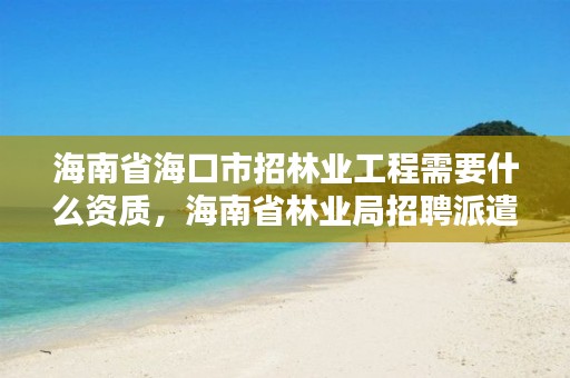 海南省海口市招林业工程需要什么资质，海南省林业局招聘派遣文员