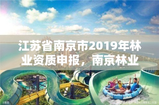 江苏省南京市2019年林业资质申报，南京林业鉴定中心