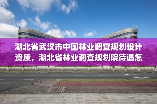 湖北省武汉市中国林业调查规划设计资质，湖北省林业调查规划院待遇怎么样