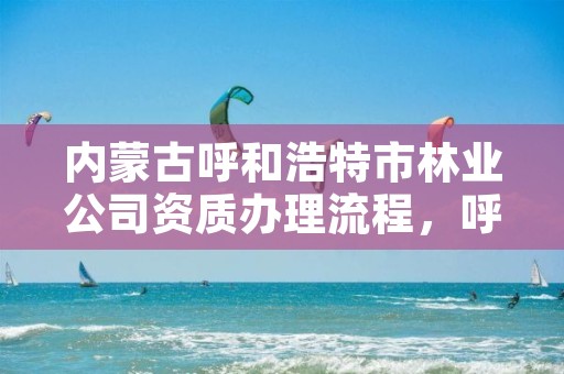 内蒙古呼和浩特市林业公司资质办理流程，呼市林业局招标信息