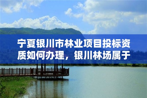 宁夏银川市林业项目投标资质如何办理，银川林场属于啥单位