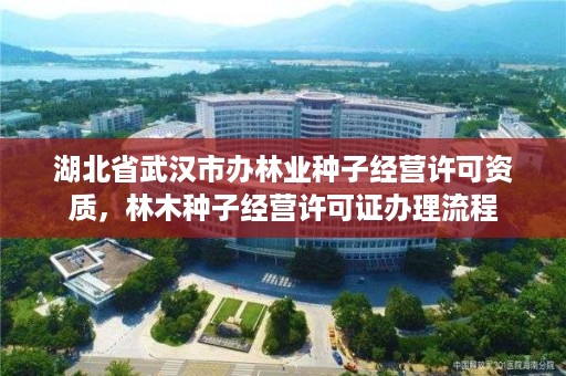 湖北省武汉市办林业种子经营许可资质，林木种子经营许可证办理流程