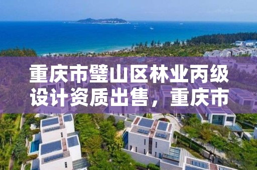 重庆市璧山区林业丙级设计资质出售，重庆市林业规划设计院怎么样