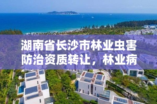 湖南省长沙市林业虫害防治资质转让，林业病虫害防治员证书查询