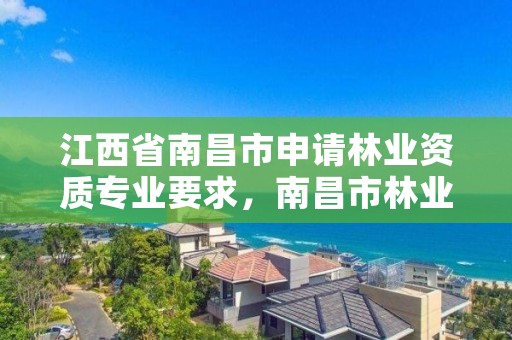 江西省南昌市申请林业资质专业要求，南昌市林业工业公司