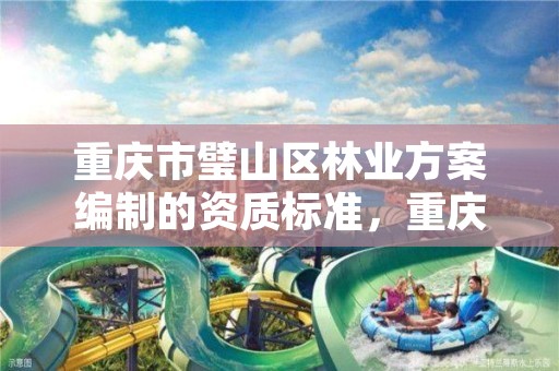 重庆市璧山区林业方案编制的资质标准，重庆市林业投资开发