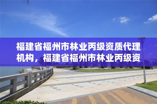 福建省福州市林业丙级资质代理机构，福建省福州市林业丙级资质代理机构名单