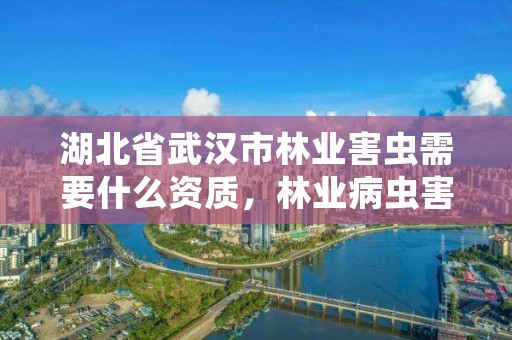 湖北省武汉市林业害虫需要什么资质，林业病虫害防治资质