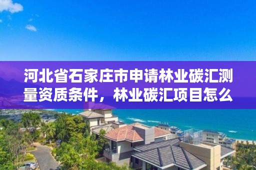 河北省石家庄市申请林业碳汇测量资质条件，林业碳汇项目怎么申请