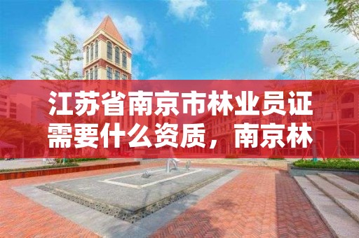 江苏省南京市林业员证需要什么资质，南京林业局招聘